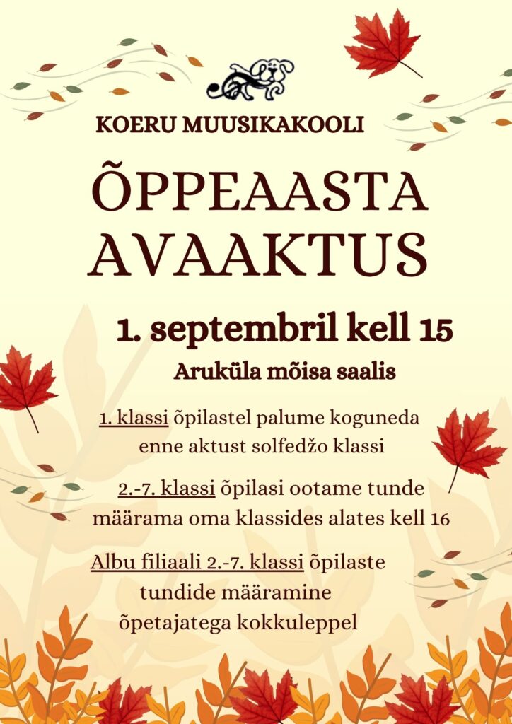 Õppeaasta avaaktus