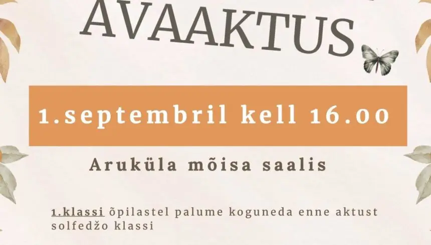 2026/2027 õppeaasta avaaktus